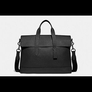 Coach Hamilton Portfolio Brief, Leather